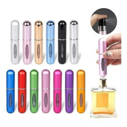 Perfumero Portatil Recargable 24glam Color Light Blue